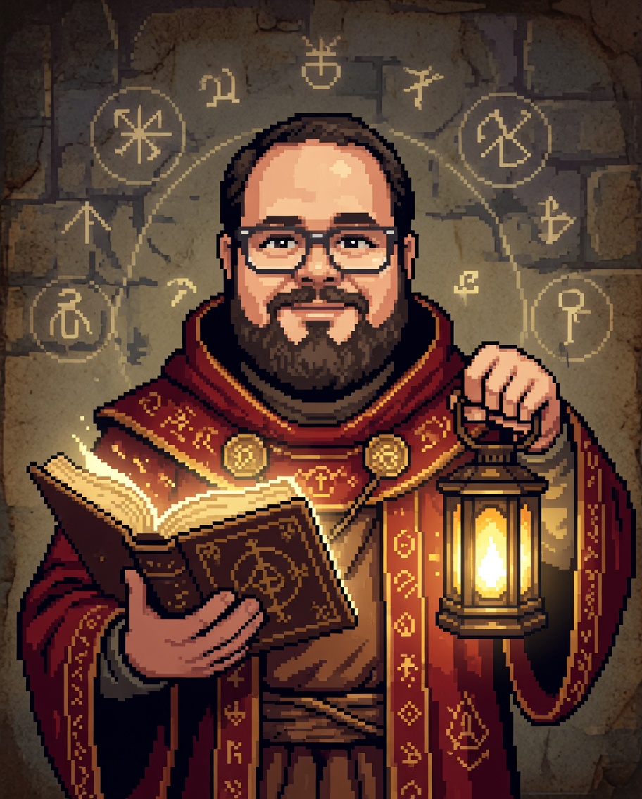 Anthony R. Ball in secret character-sheet mode